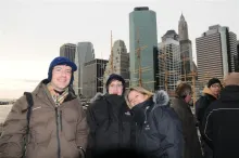 2ème jour : vue sur le pont de Brooklin