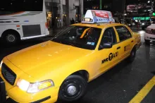 Les célèbres taxis jaunes !