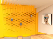 La surface de surface de vente s’étend sur 60 m².