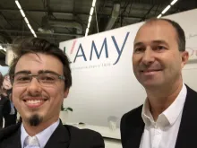 Découverte du stand L'Amy Group avec Fabrice Thiaudière