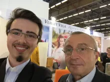Gérard Vuillet en photo avec Vincent