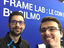 Découverte du Frame Lab, un stand intéressant et accueillant
