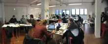 30 étudiants en arts appliqués venus de la France entière étaient présents