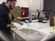 Pour le prototypage, les participants avaient accès à des outils tels que l'imprimante 3D