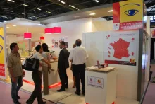 Le stand des Opticiens Mutualistes