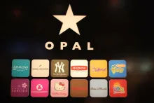 Le mur des marques d'Opal