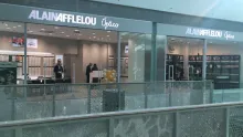Les prochaines ouvertures de l'enseigne en France comme à l'international adopteront ce concept. Ici, le magasin Afflelou dans le centre commercial de Sintra au Portugal.