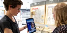 Essayage virtuel avec l'application Atol Fit.