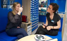 Moment de convivialité pour tester les produits.