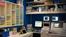 L'atelier du magasin situé à Antony. ©Acuité 2017