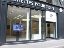 La façade rue de Turbigo - le magasin qui ouvre jeudi 22 mai est encore en travaux