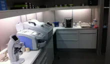 L'atelier du magasin Optic Duroc situé rue de la Boétie (8e arrondissement)