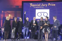 Prix spécial du Jury : BLACKFIN avec « Arc ».©Acuité 2017 