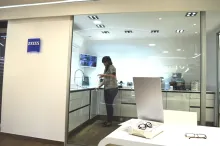 L'atelier du magasin Zeiss Vision Center
