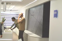 L'accueil du magasin