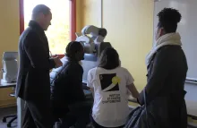 Nidek a partagé ses connaissances sur le matériel haute technologie pour la réfraction. ©Acuité 2017