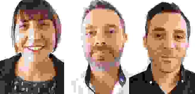 De gauche à droite :&nbsp;Sophie Brun,&nbsp;Frédéric Wynhausen et&nbsp;Yohann Chenut