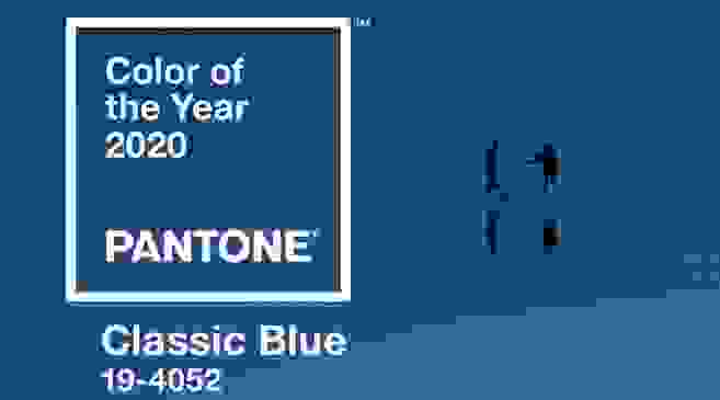 Couleur de l'année 2020 - Pantone&nbsp;