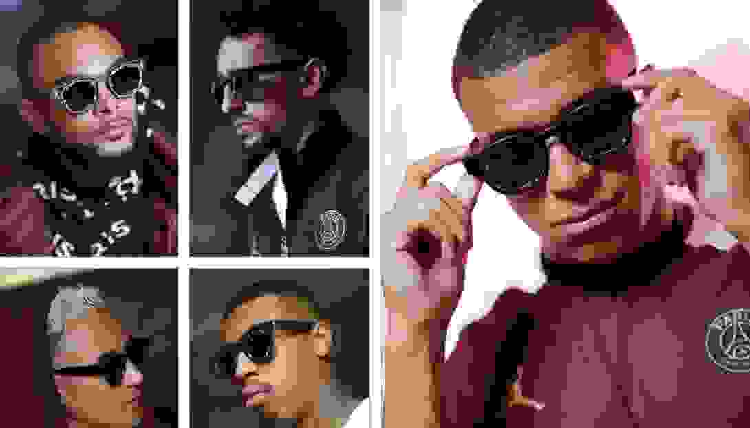 Les stars du PSG ont participé à la campagne de pub pour les lunettes