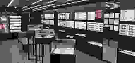 Espace chic dans un environnement noir et blanc&nbsp;