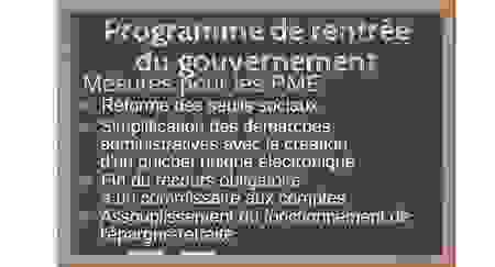 Mesures pour les PME